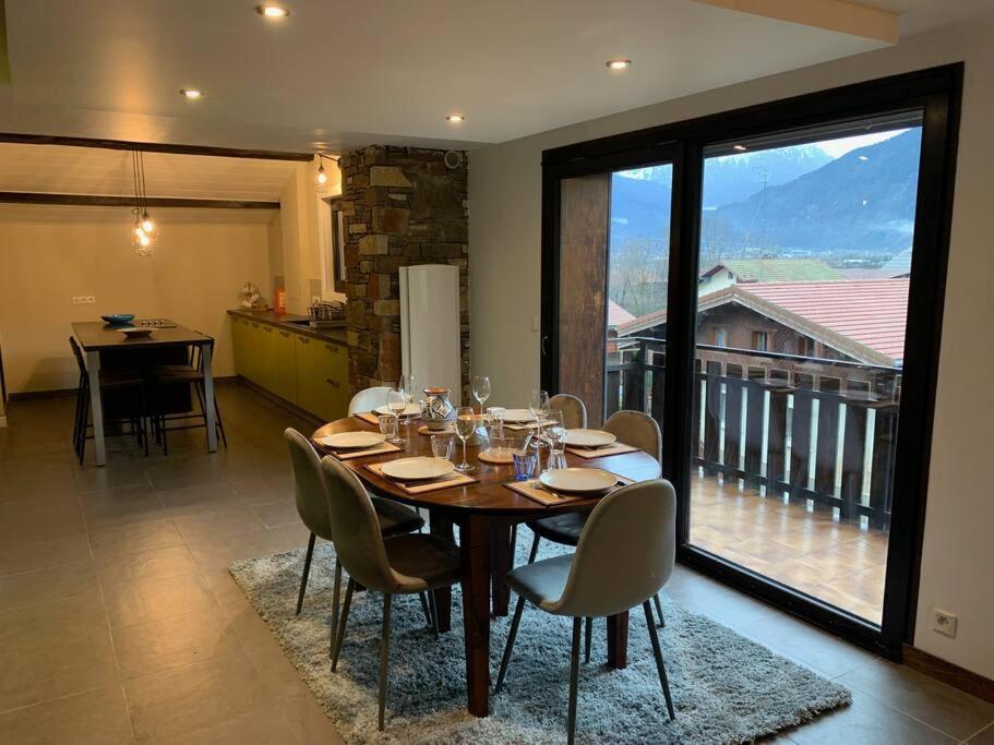 Duplex 3 Chambres Vue Mont-Blanc Domancy 外观 照片
