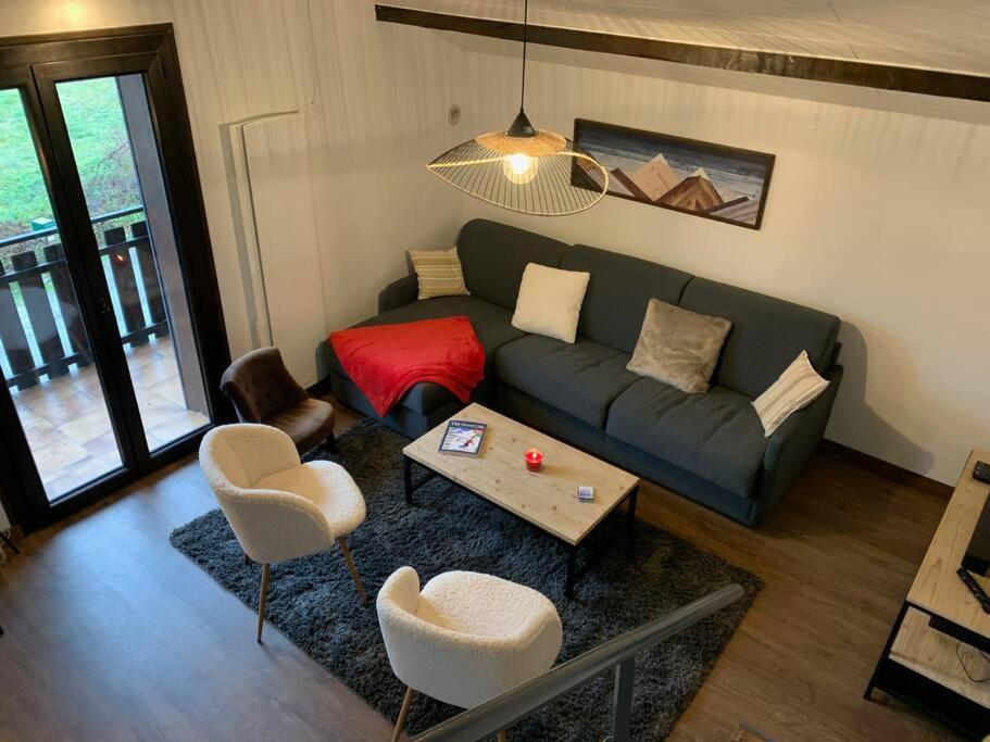 Duplex 3 Chambres Vue Mont-Blanc Domancy 外观 照片